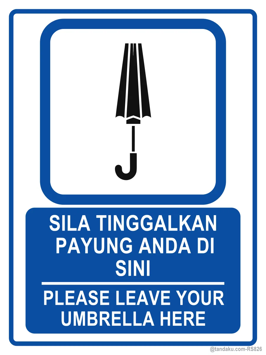 Leave Umbrella Here