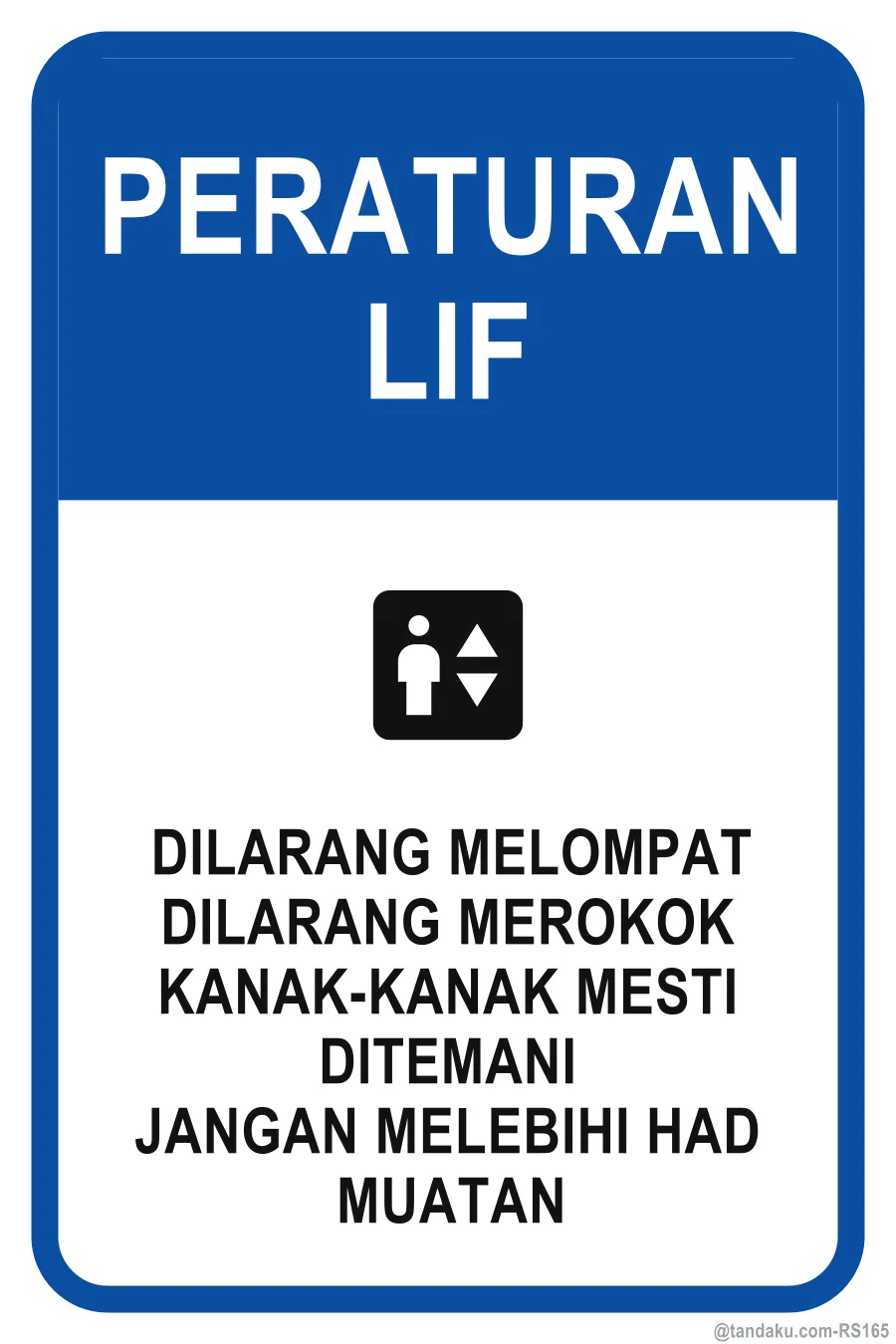 LIFT RULES — Bahasa Malaysia