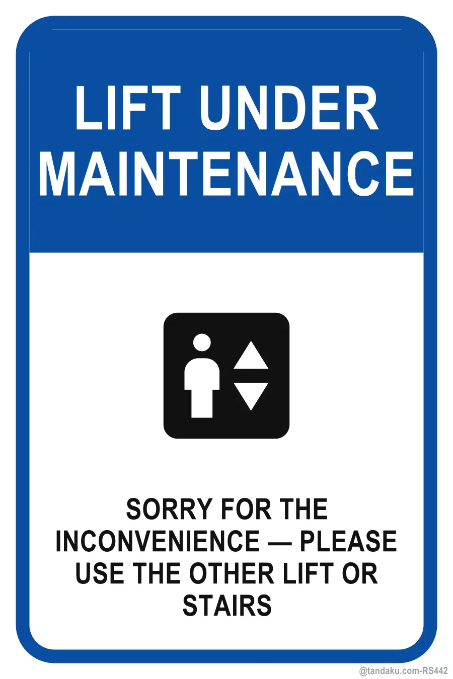 LIFT UNDER MAINTENANCE — English