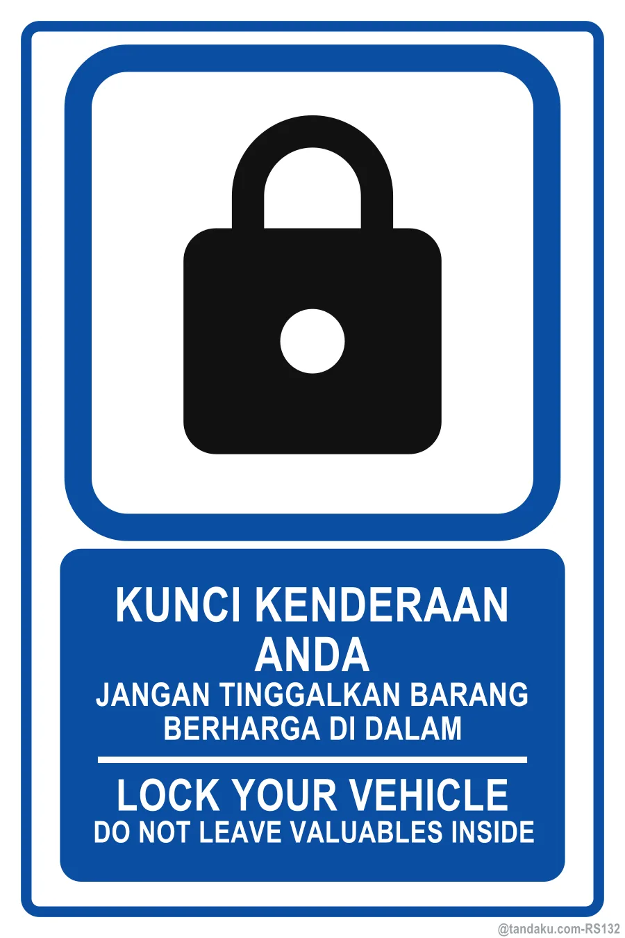 Lock Vehicle No Valuables