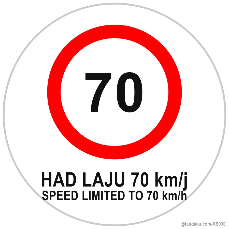Lorry Speed Limit 70