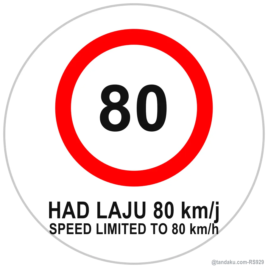Lorry Speed Limit 80