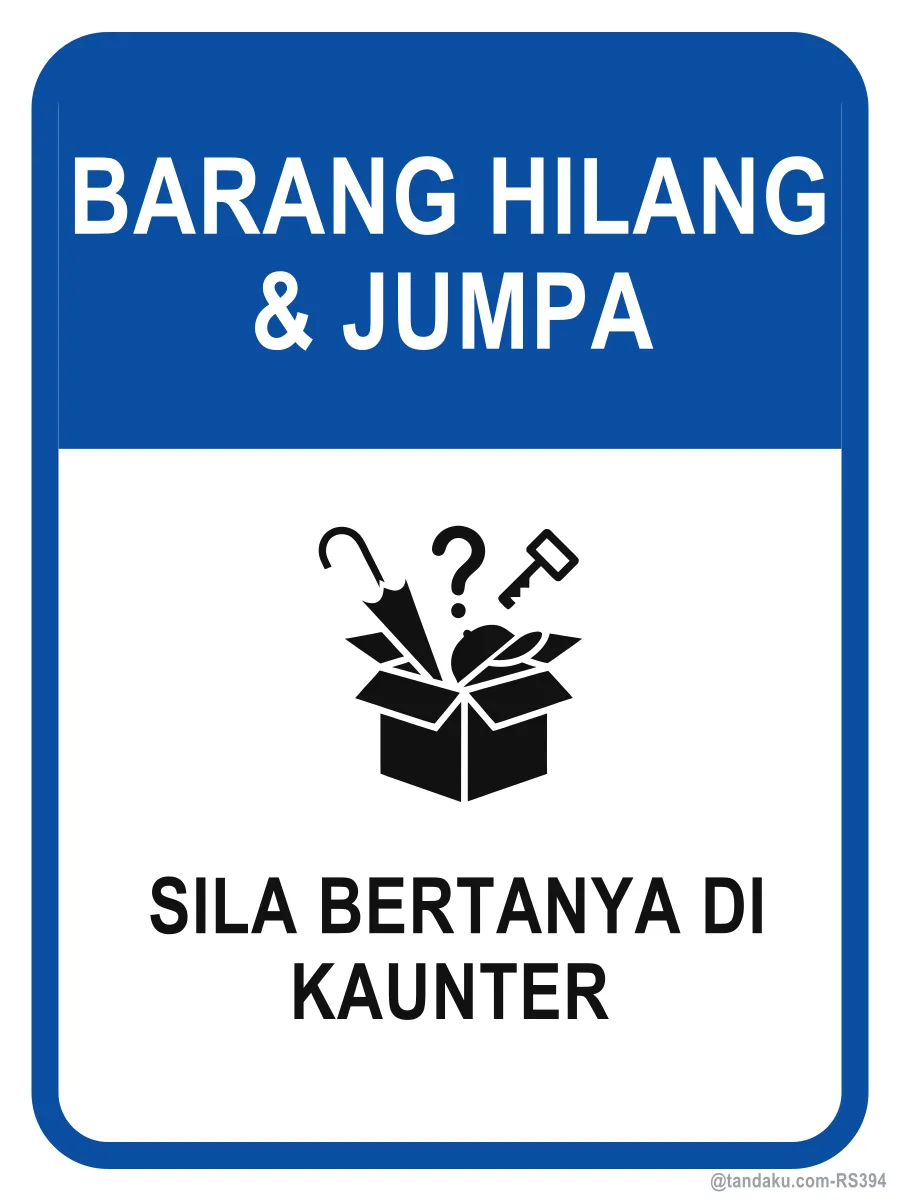 LOST & FOUND — Bahasa Malaysia