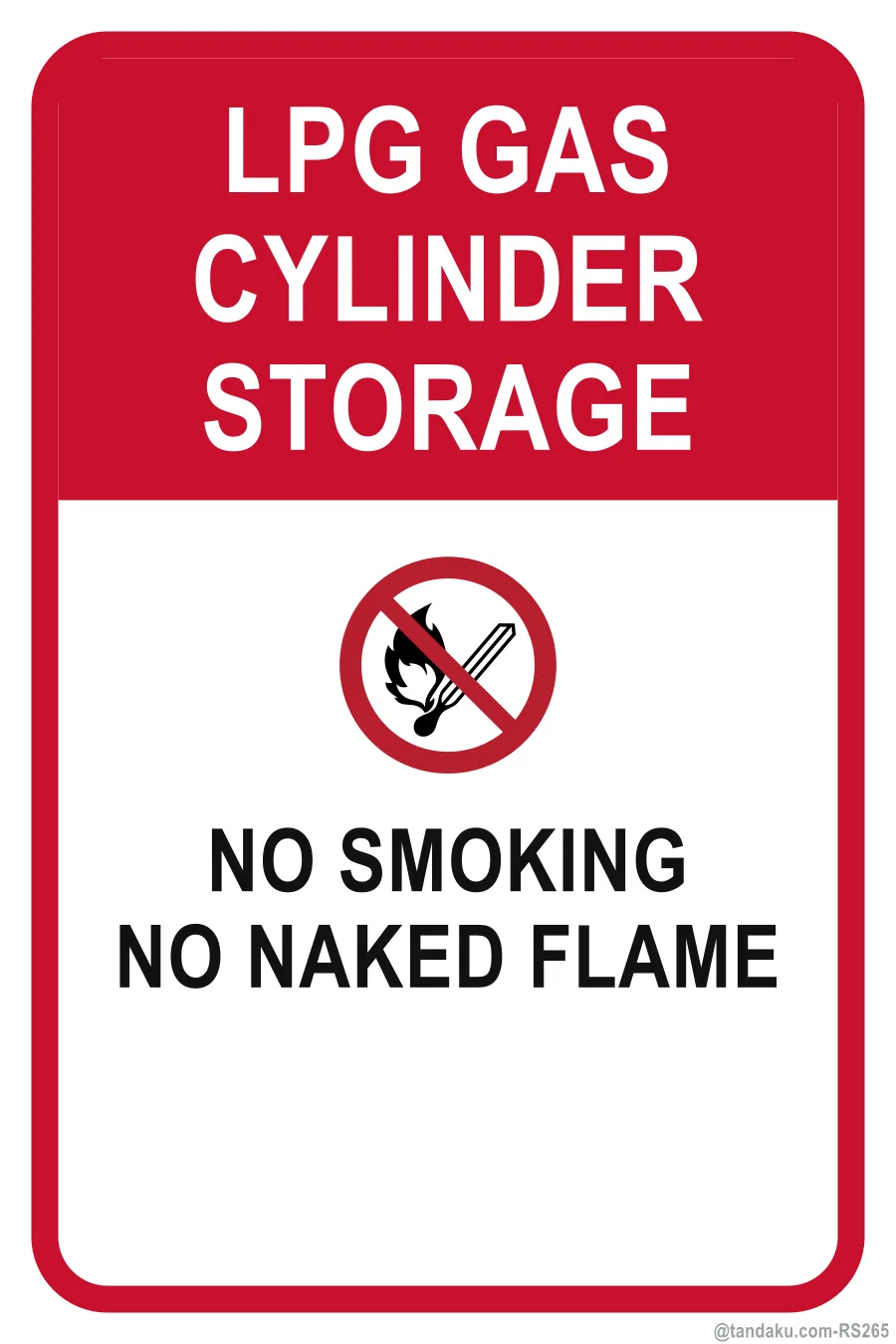 LPG GAS CYLINDER STORAGE — English