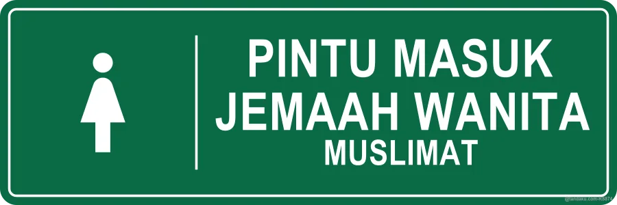 WOMEN'S ENTRANCE — Bahasa Malaysia