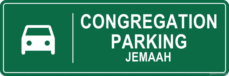 CONGREGATION PARKING — English