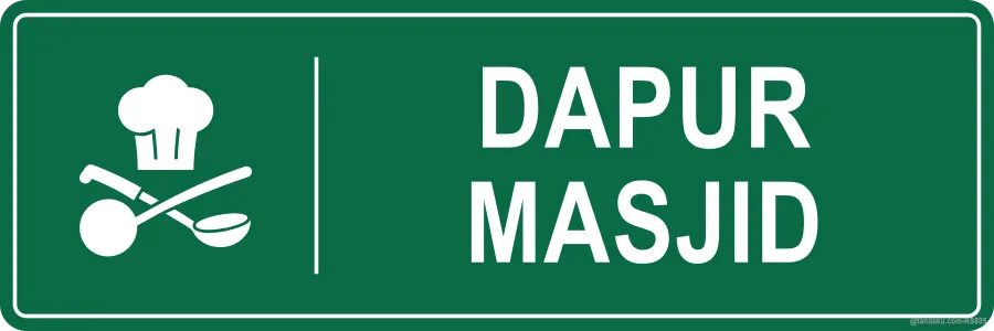 MOSQUE KITCHEN — Bahasa Malaysia