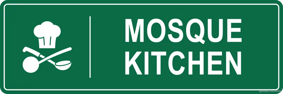 MOSQUE KITCHEN — English