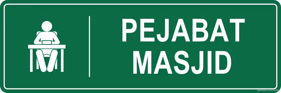 MOSQUE OFFICE — Bahasa Malaysia