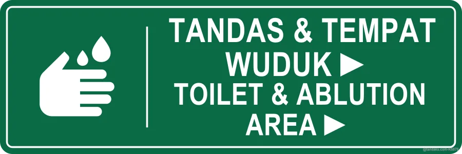 Masjid Toilet Wudhu Arrow Right