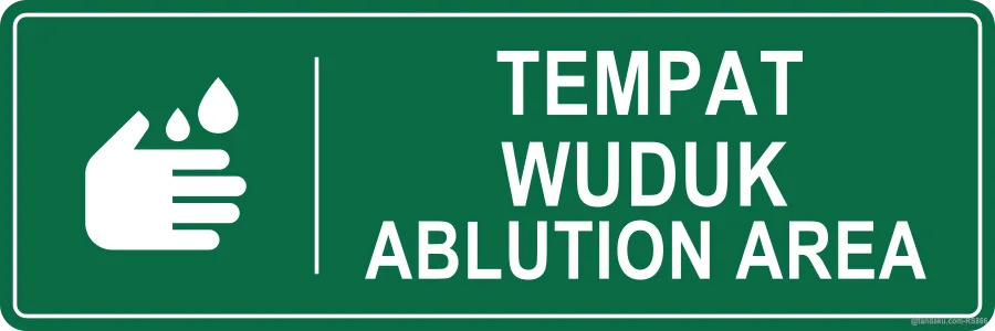 Masjid Wudhu Area