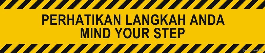 Mind Your Step Strip