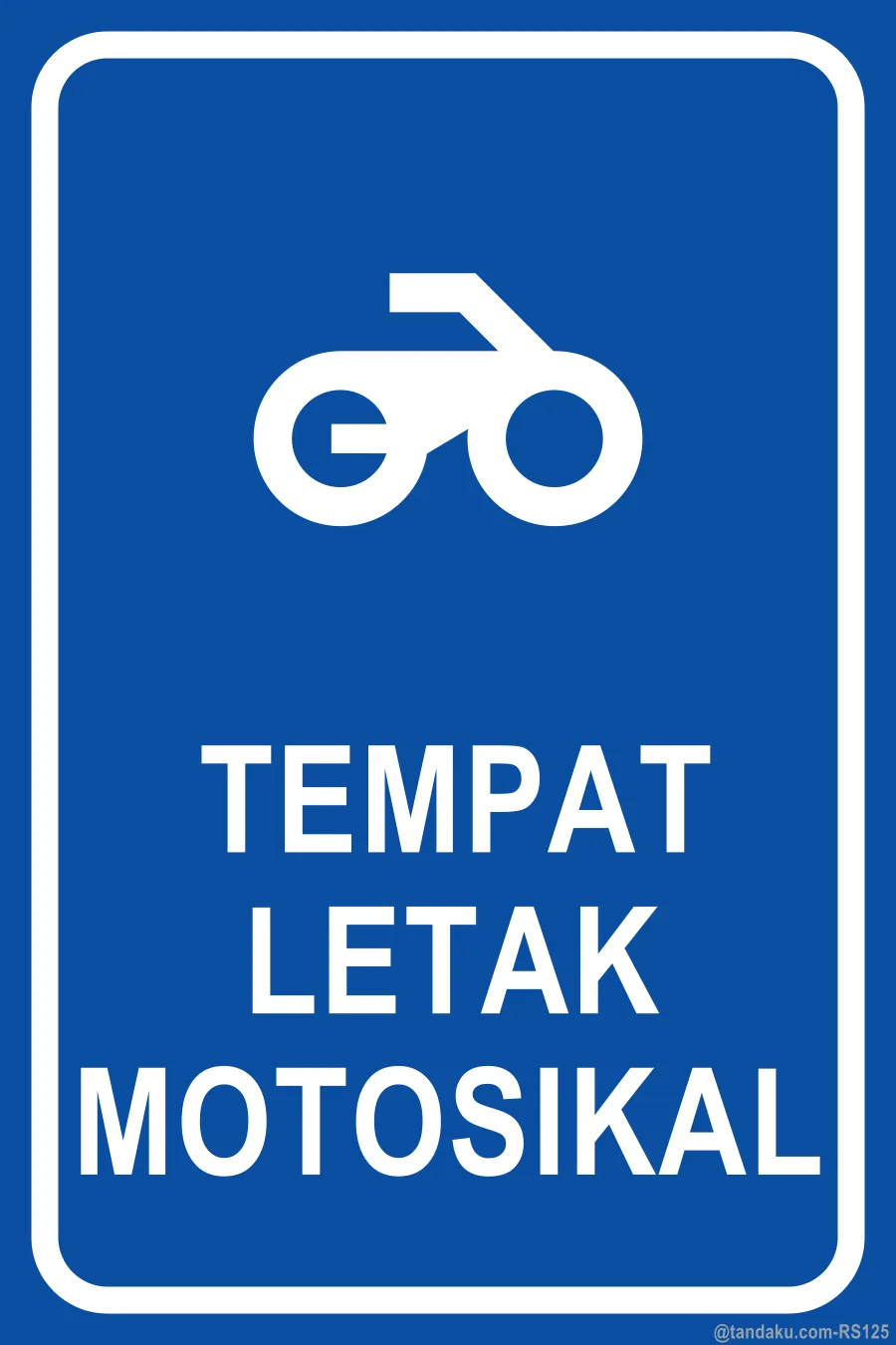 MOTORCYCLE PARKING — Bahasa Malaysia