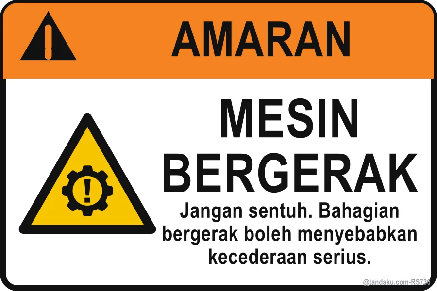 MOVING MACHINERY — Bahasa Malaysia