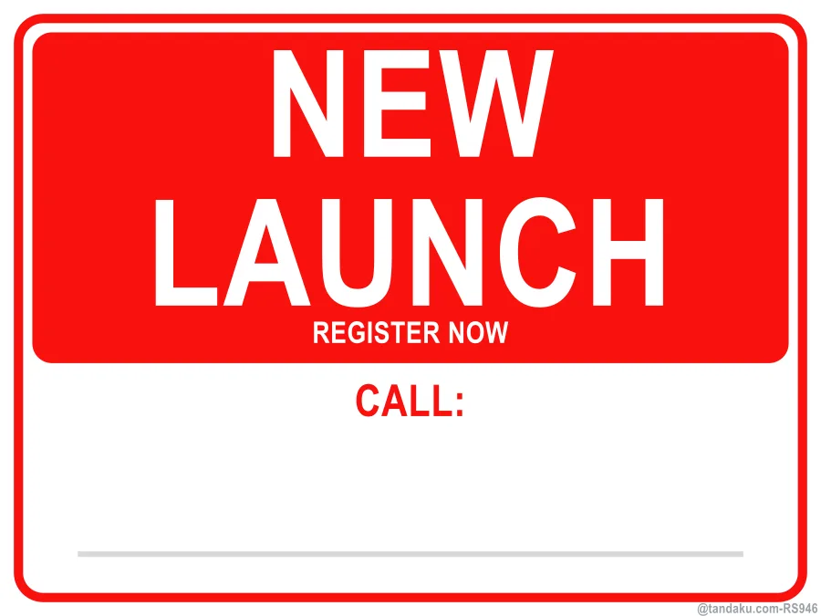 NEW LAUNCH — English