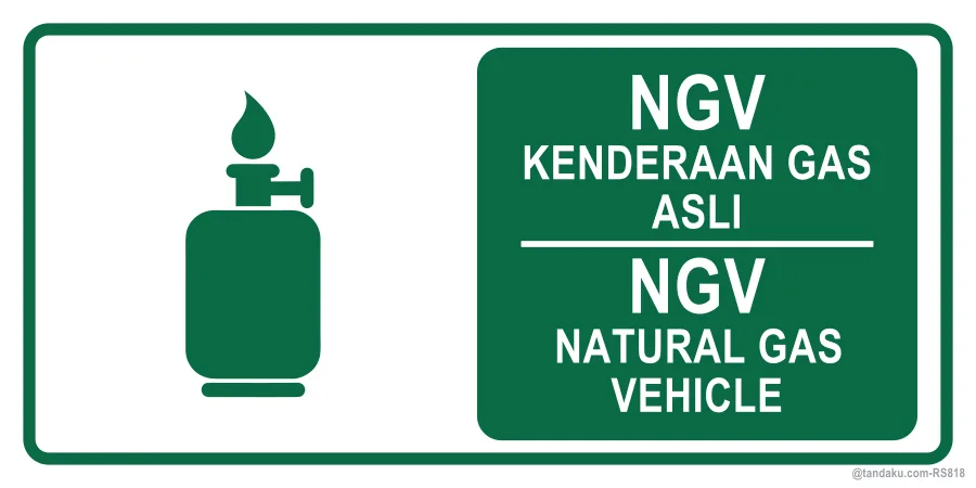 Ngv Vehicle Label