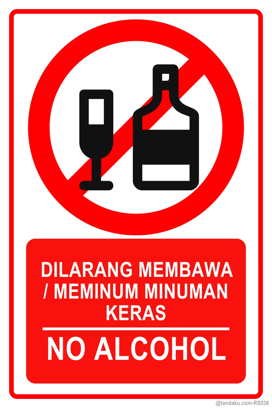 NO ALCOHOL — BM + EN