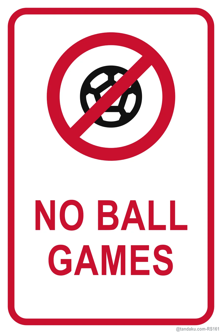 NO BALL GAMES — English