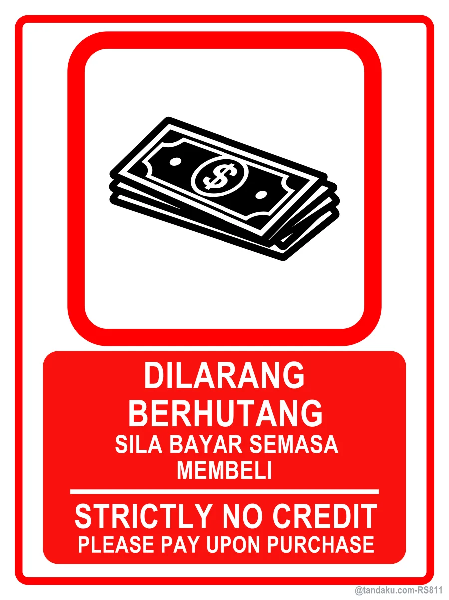 No Credit Terms