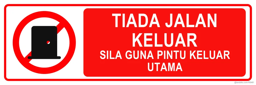 NO EXIT — Bahasa Malaysia