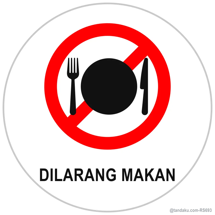NO FOOD — Bahasa Malaysia