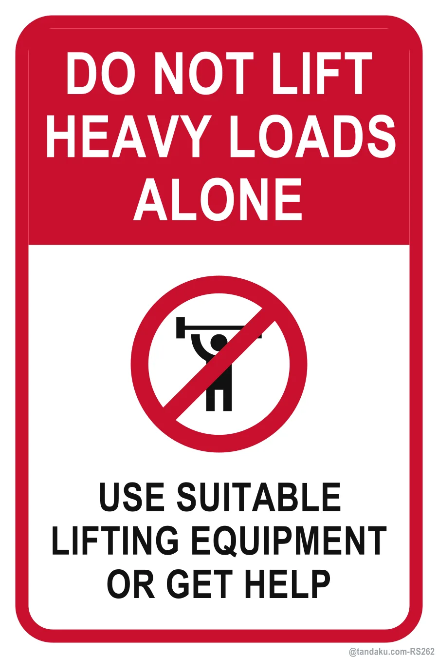 No Heavy Lifting Alone — English