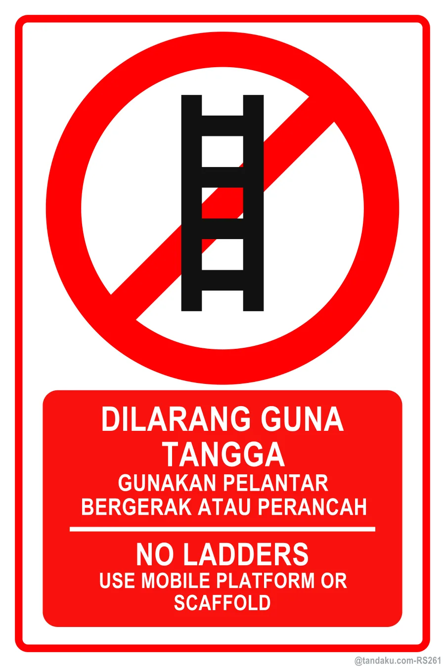 NO LADDERS — BM + EN