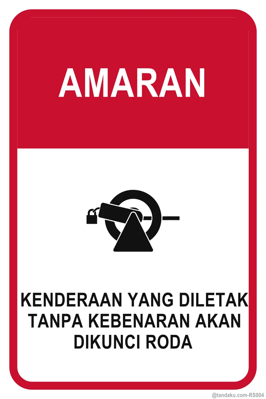WARNING — Bahasa Malaysia