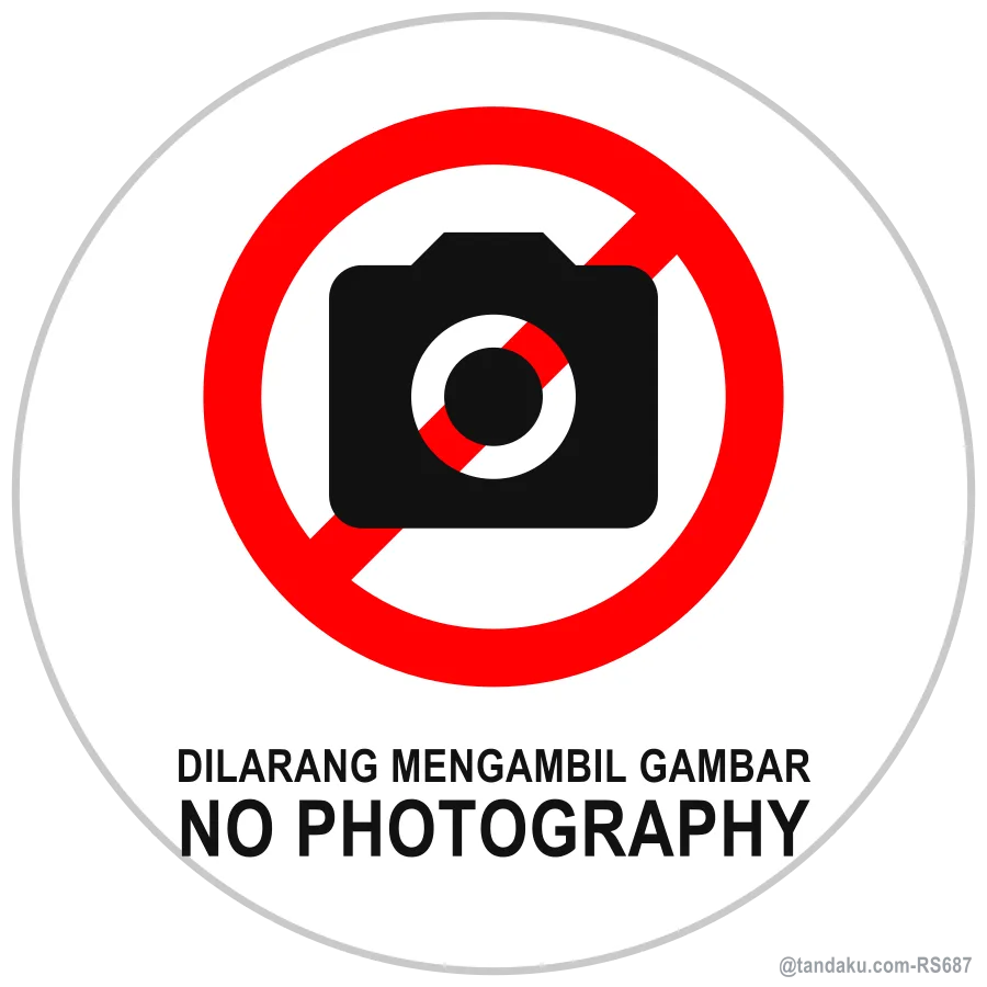 No Photography Round