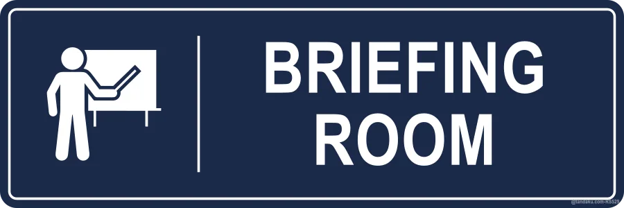 BRIEFING ROOM — English