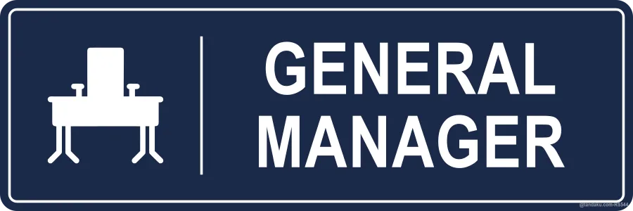 GENERAL MANAGER — English
