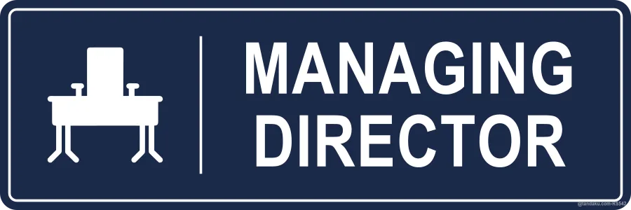 MANAGING DIRECTOR — English