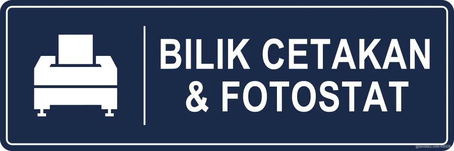 PRINTING & PHOTOCOPY ROOM — Bahasa Malaysia