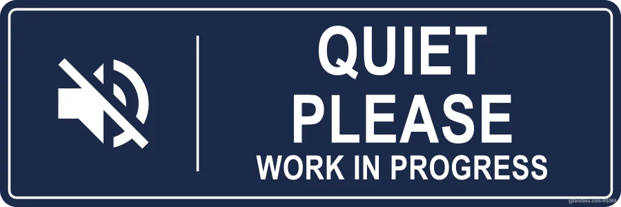 QUIET PLEASE — English
