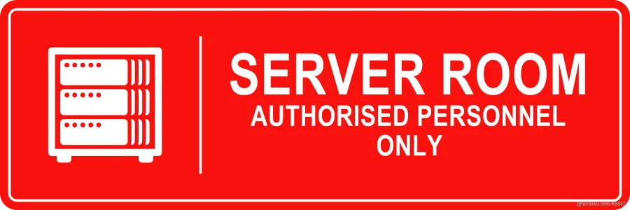 SERVER ROOM — English