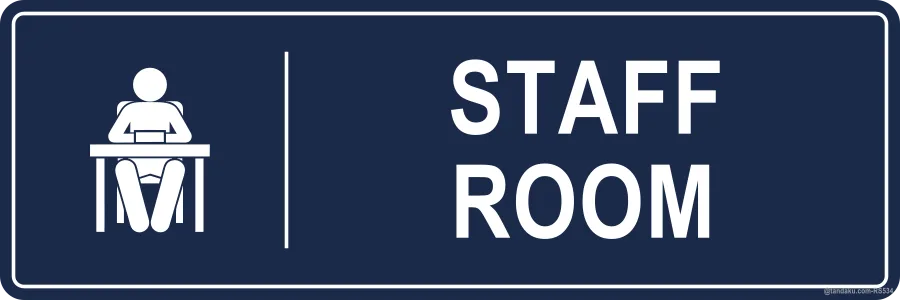 STAFF ROOM — English