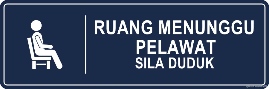 VISITOR WAITING AREA — Bahasa Malaysia