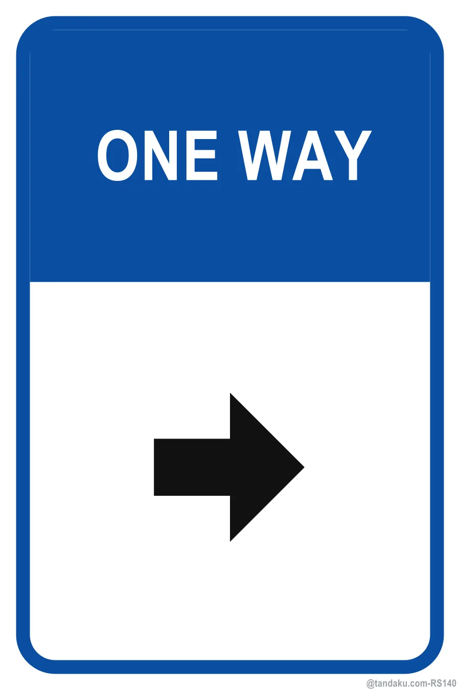 ONE WAY — English