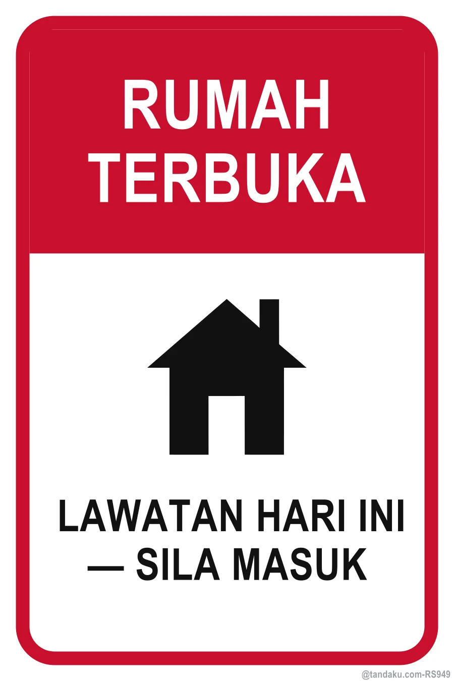 OPEN HOUSE — Bahasa Malaysia