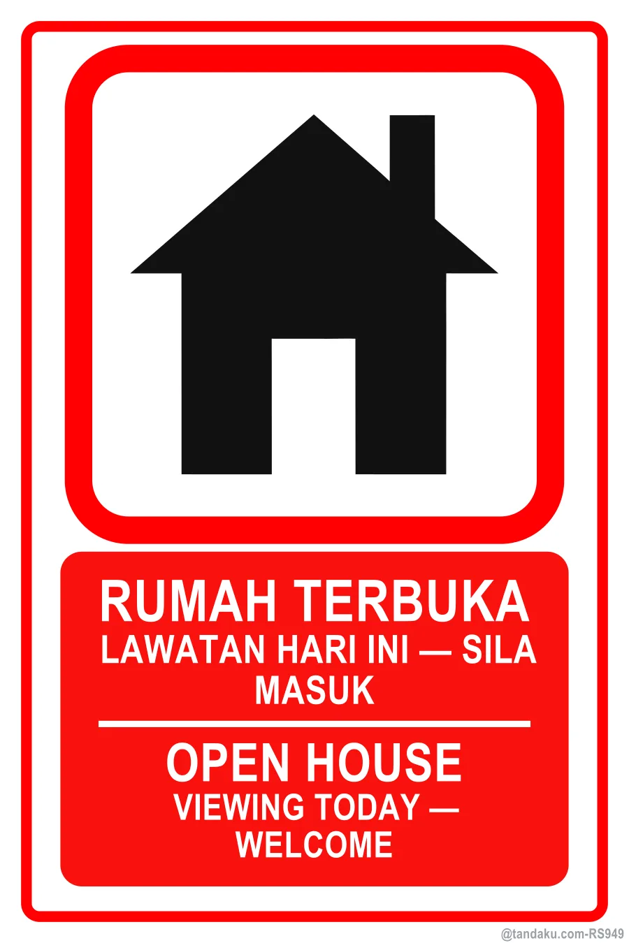 Open House Sign