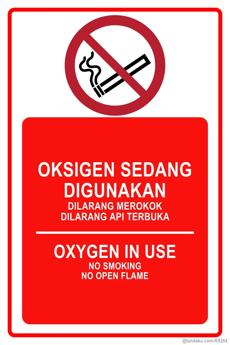 OXYGEN IN USE — BM + EN