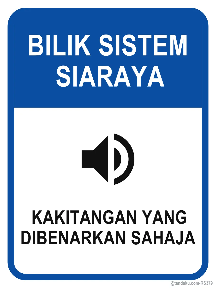 PA SYSTEM ROOM — Bahasa Malaysia