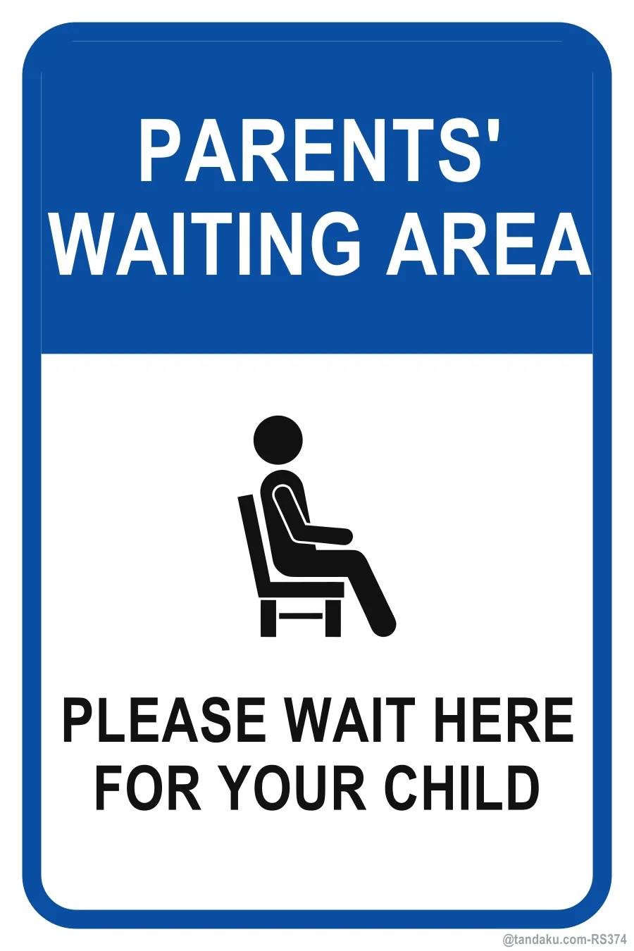 PARENTS' WAITING AREA — English