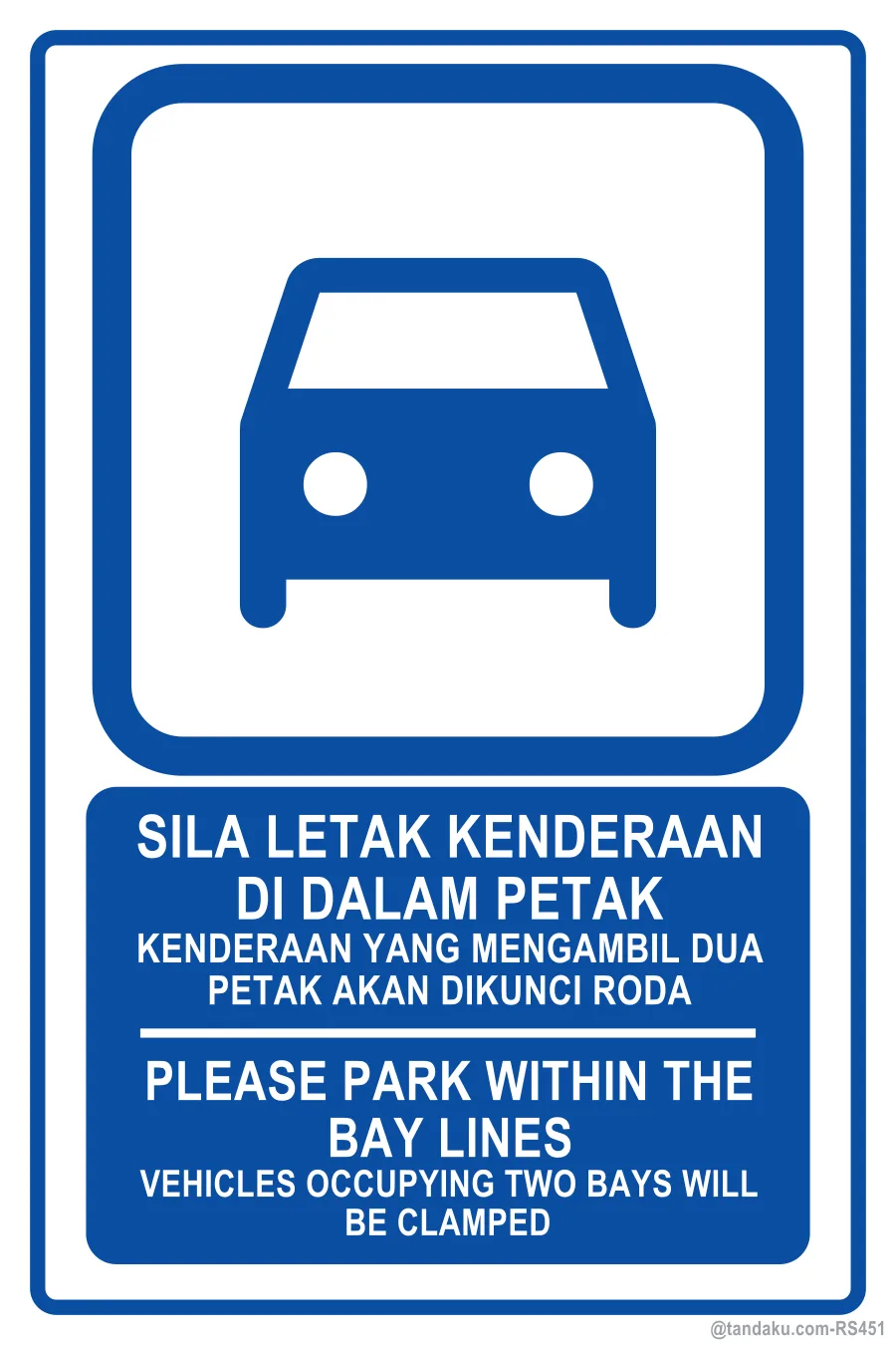 Park Within Bay Lines
