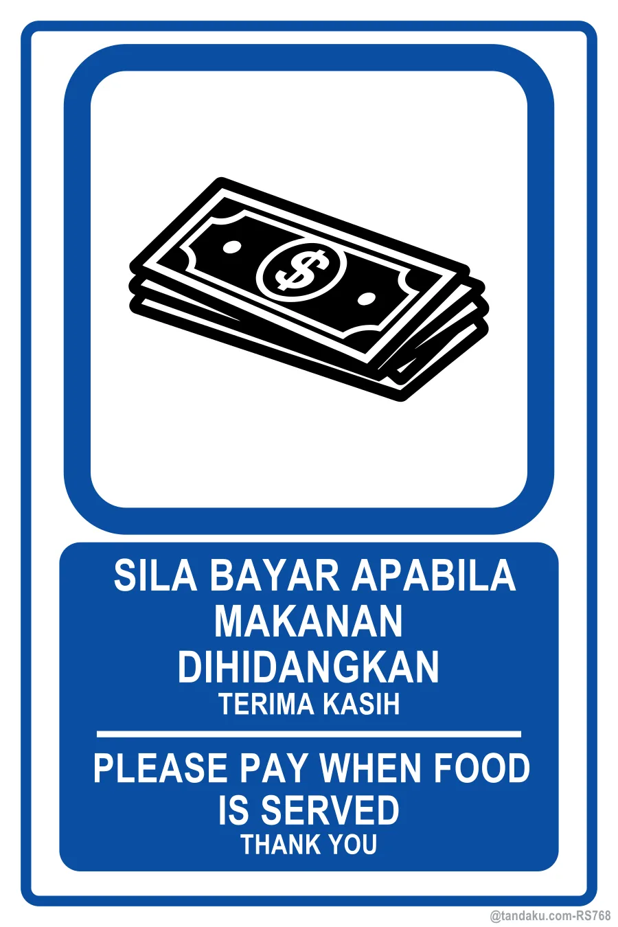 Pay When Food Served