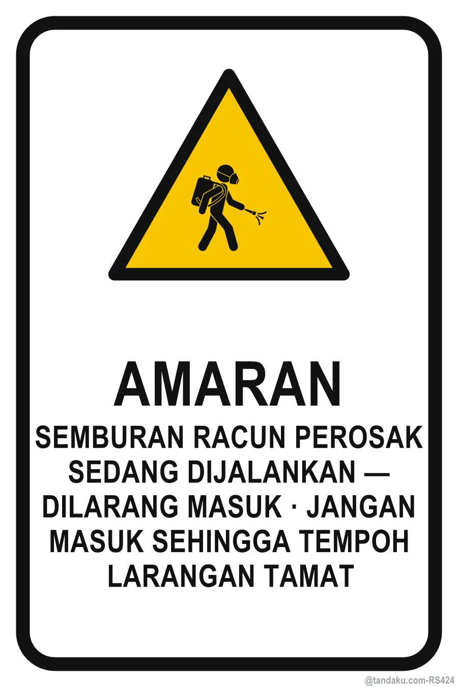 WARNING — Bahasa Malaysia