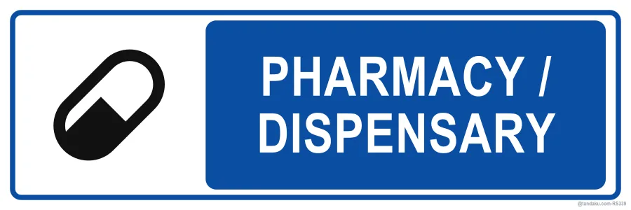 PHARMACY / DISPENSARY — English