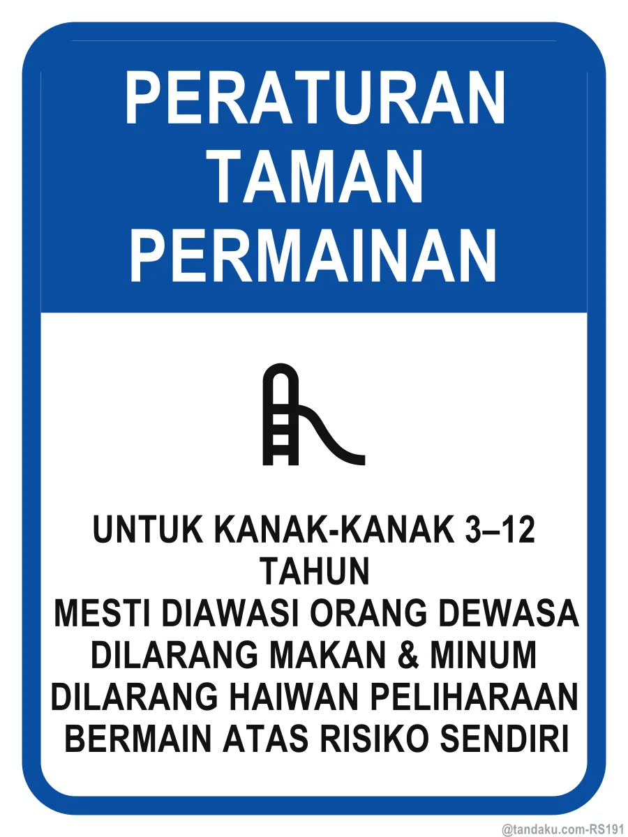 PLAYGROUND RULES — Bahasa Malaysia