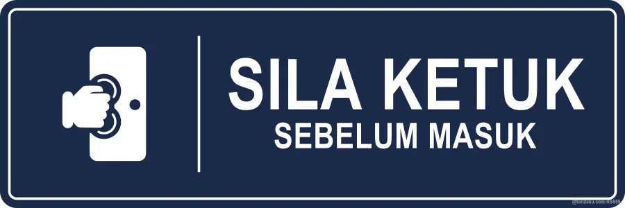 PLEASE KNOCK — Bahasa Malaysia