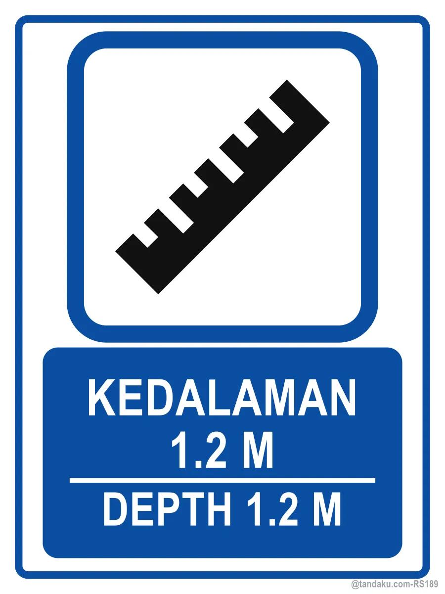 Pool Depth Marker